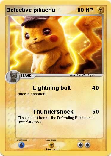 Pokemon Detective pikachu