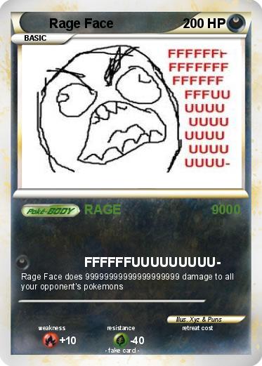 Pokemon Rage Face