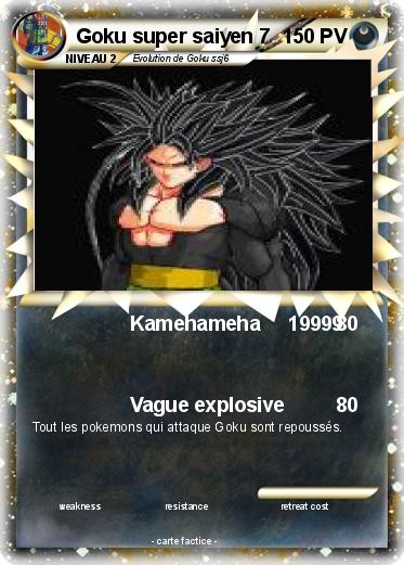 Pokemon Goku super saiyen 7