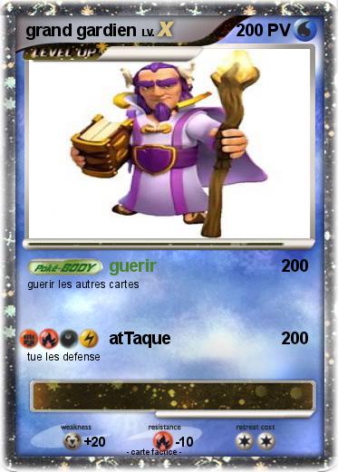 Pokemon grand gardien