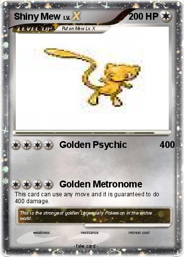 Pokemon Shiny Mew