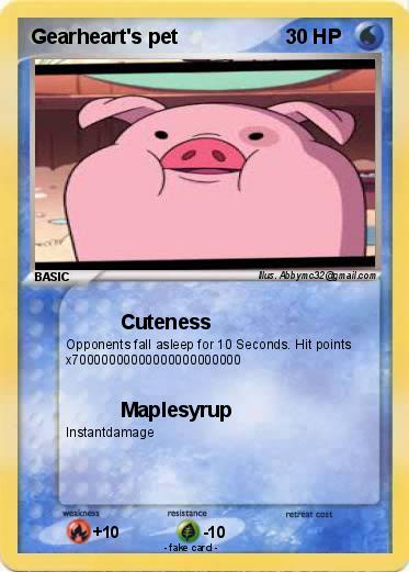 Pokemon Gearheart's pet