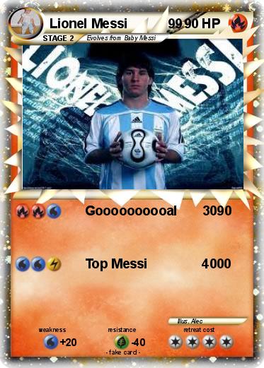 Pokemon Lionel Messi           99