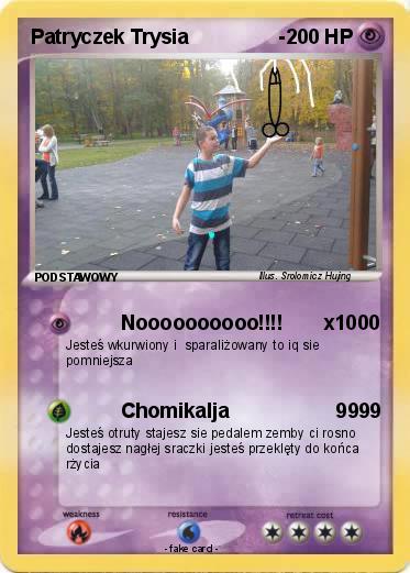 Pokemon Patryczek Trysia                -