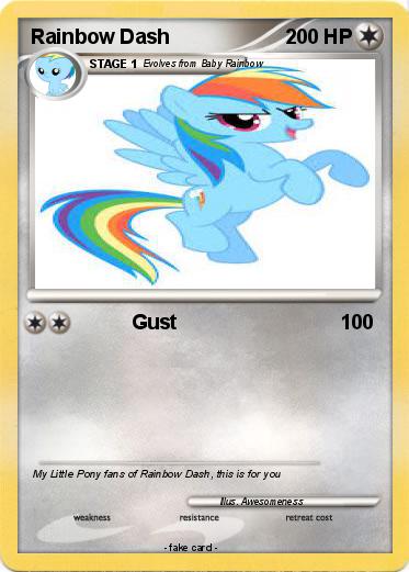 Pokemon Rainbow Dash