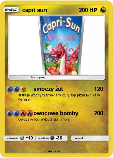 Pokemon capri sun