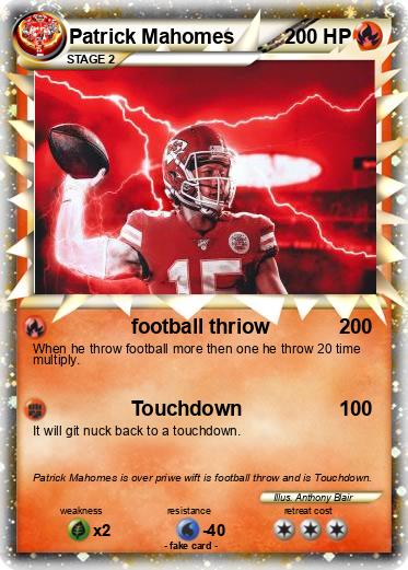 Pokemon Patrick Mahomes