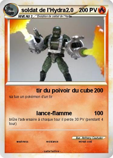 Pokemon soldat de l'Hydra2.0