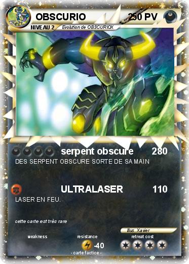 Pokemon OBSCURIO                2