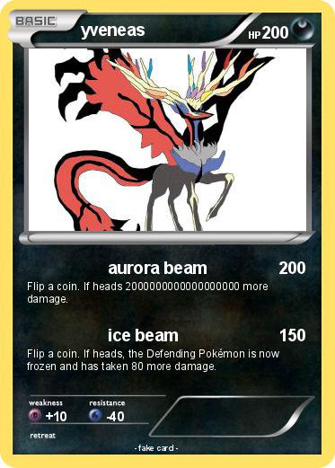 Pokemon yveneas