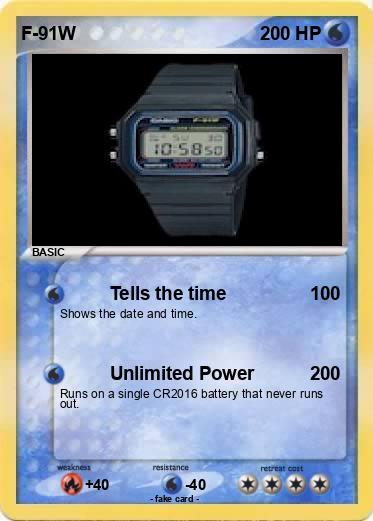 Pokemon F-91W
