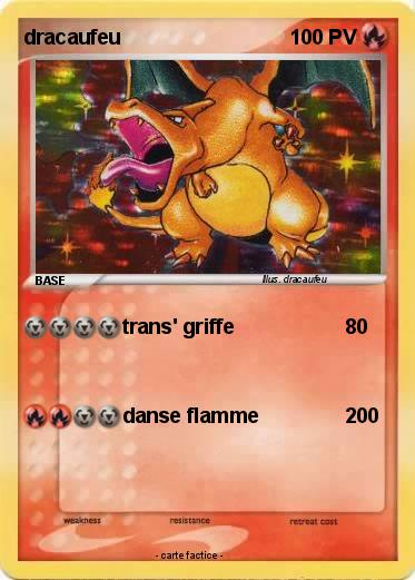 Pokemon dracaufeu