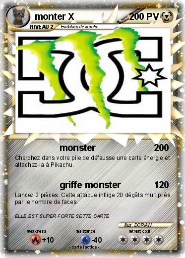Pokemon monter X