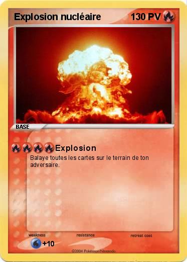 Pokemon Explosion nucléaire
