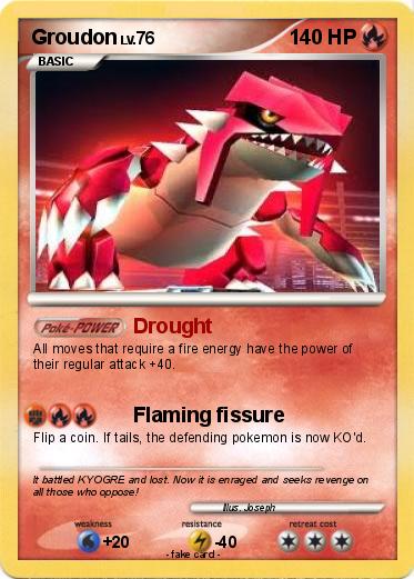 Pokemon Groudon