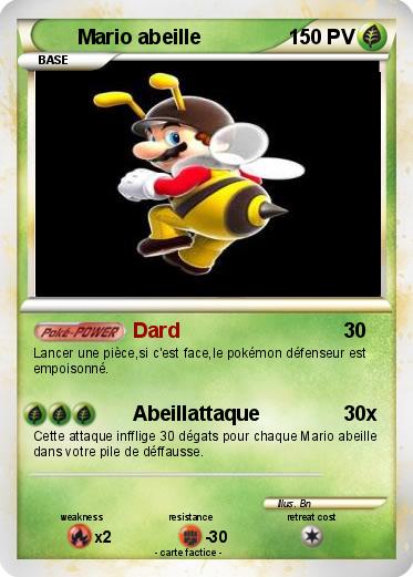 Pokemon Mario abeille