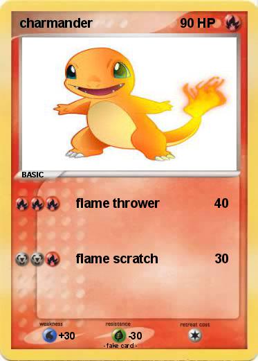 Pokemon charmander