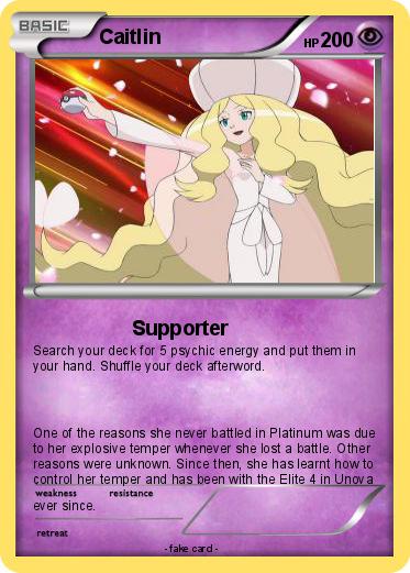 Pokemon Caitlin