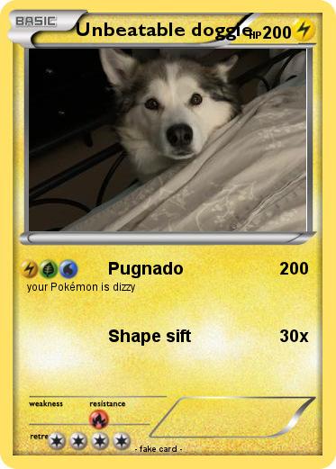 Pokemon Unbeatable doggie