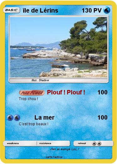 Pokemon île de Lérins