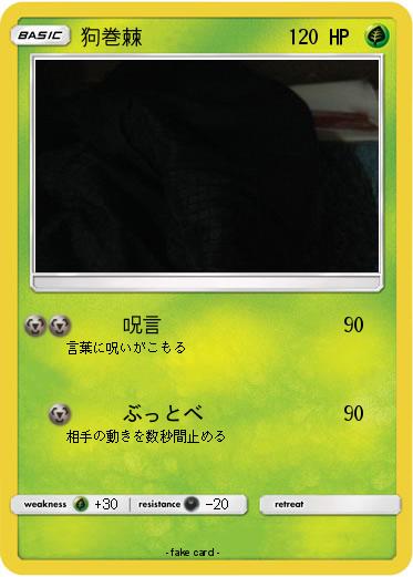 Pokemon 狗巻棘