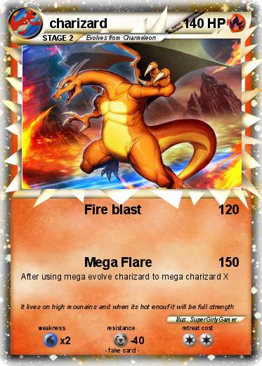 Pokemon charizard