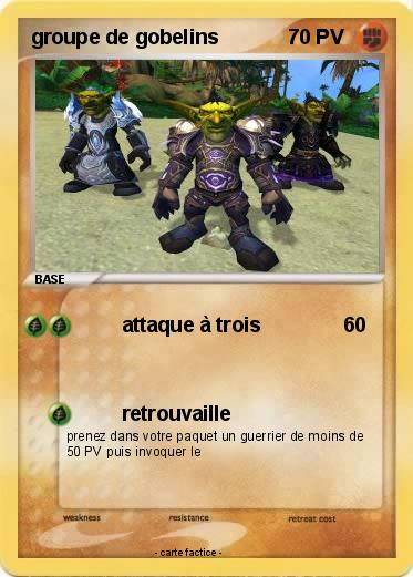 Pokemon groupe de gobelins