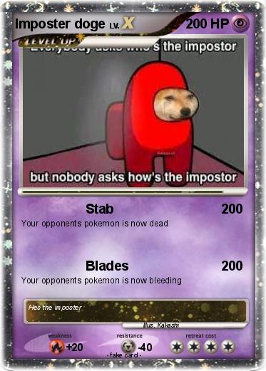Pokemon Imposter doge