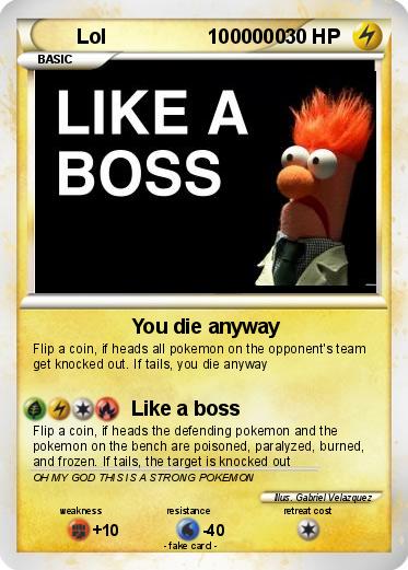 Pokemon Lol                  1000000