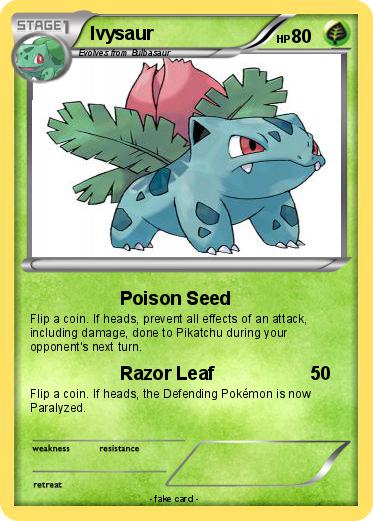 Pokemon Ivysaur