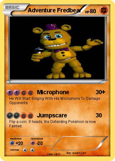 Pokemon Adventure Fredbear