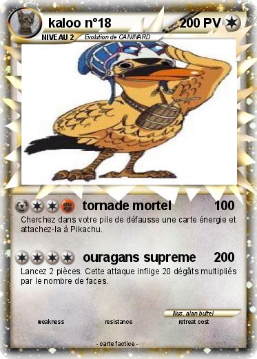 Pokemon kaloo n°18
