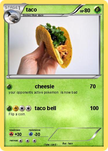 Pokemon taco