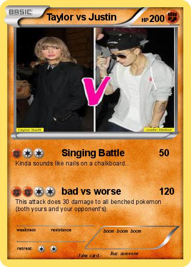Pokemon Taylor vs Justin