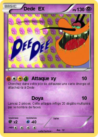 Pokemon Dede  EX