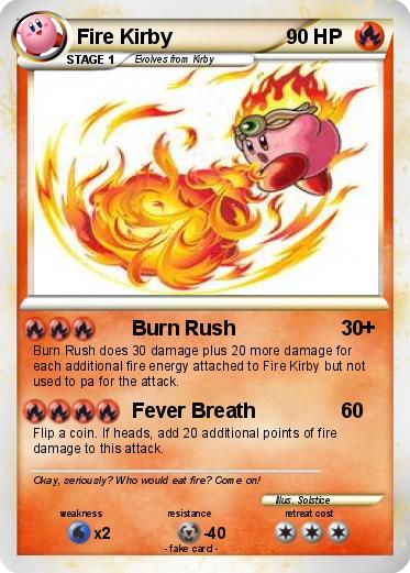 Pokemon Fire Kirby