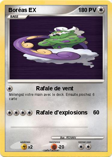 Pokemon Boréas EX