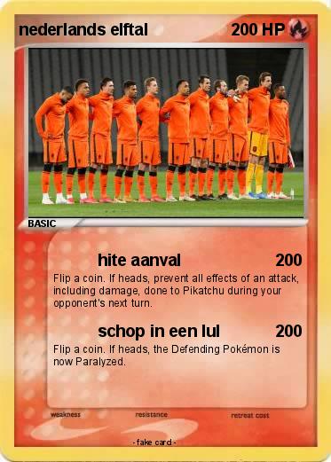 Pokemon nederlands elftal