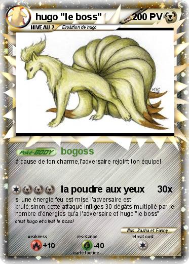 Pokemon hugo "le boss"