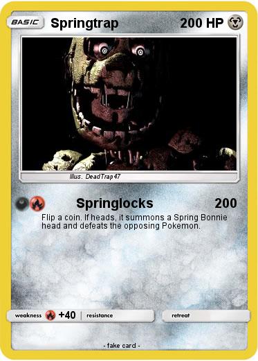 Pokemon Springtrap