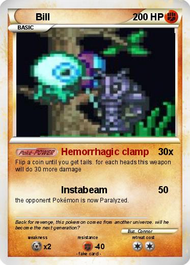 Pokemon Bill