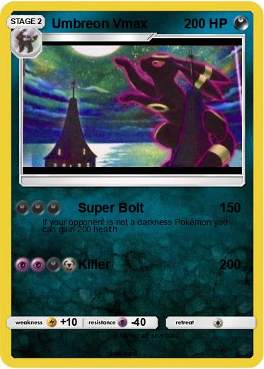 Pokemon Umbreon Vmax