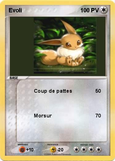 Pokemon Evoli
