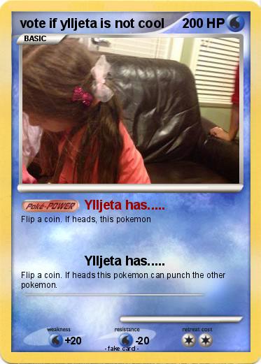 Pokemon vote if ylljeta is not cool