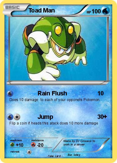 Pokemon Toad Man