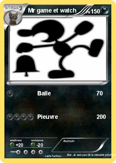 Pokemon Mr game et watch