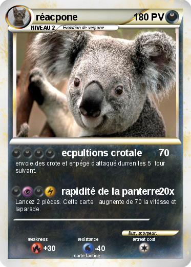 Pokemon réacpone