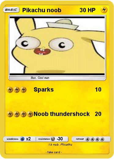 Pokemon Pikachu noob