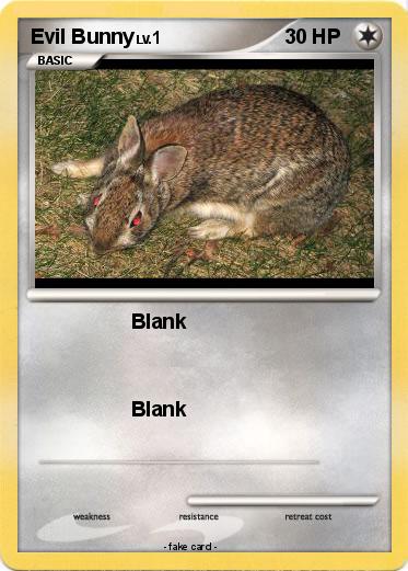 Pokemon Evil Bunny