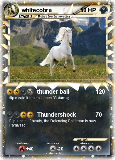 Pokemon whitecobra
